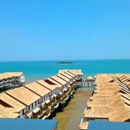 Port Dickson Private Pool Villa Water Chalet Exterior photo